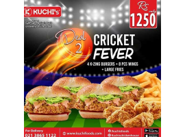 Kuchi's Cricket Fever Deal 2 For Rs.1250/-